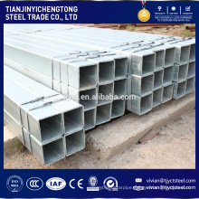 factory price square hollow section pre gi galvanized steel tube / pipe